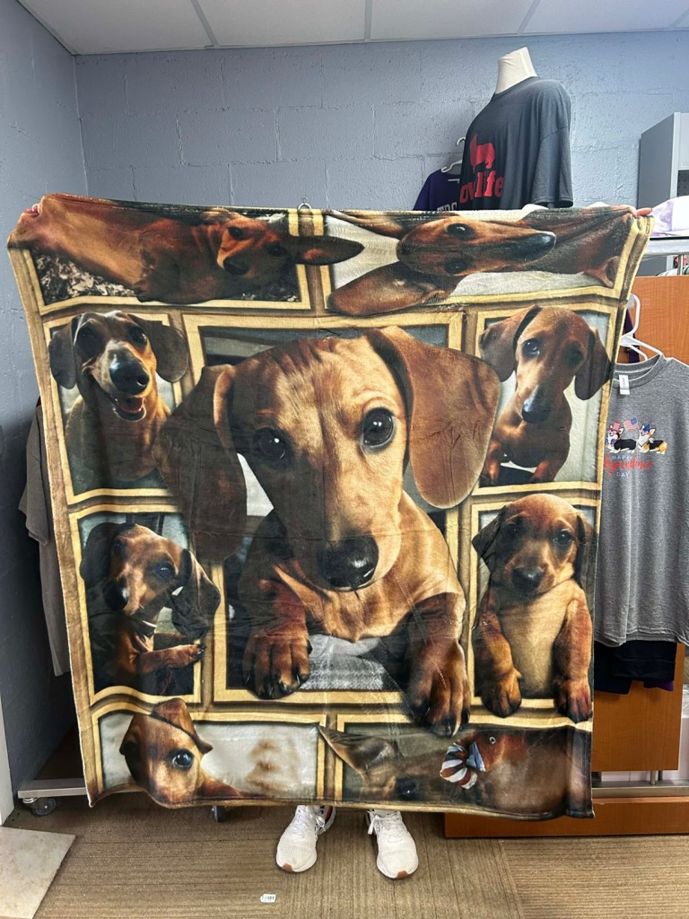 Throw Blanket  50“ x 60” dashhound